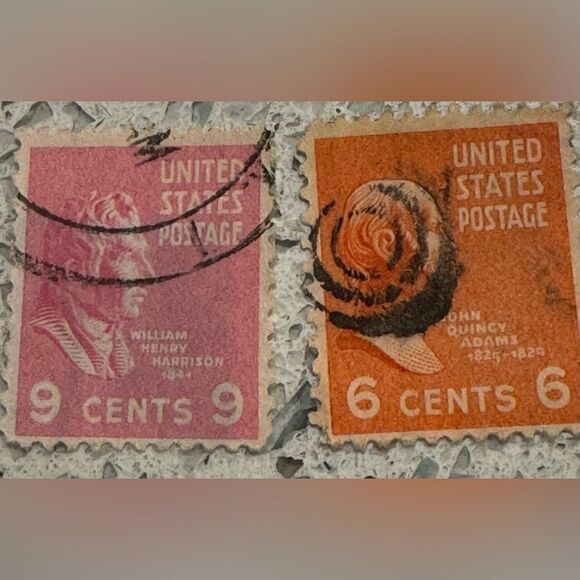 5-Commemorative Stamps - Mystic Stamp CO. 1938 Presidential Series - Picture 3 of 4